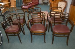 Set of Six Bentwood Chairs