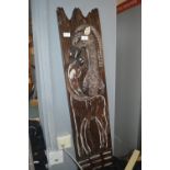 Wooden Wall Carving