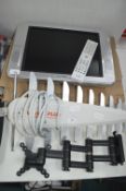 Astex 15" Digital TV, Vision Plus Antenna, and a T
