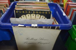 12" LP Records Including Mixed Oldies, plus 45rpm