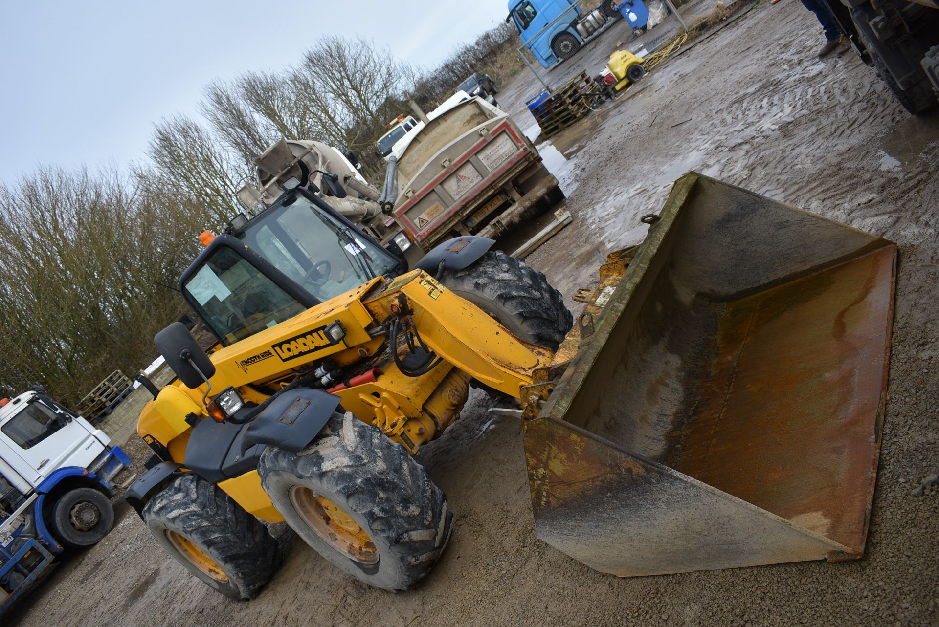 *JCB NL52 SGO Telehandler with Loading Bucket and Fork Attachments, 9468 Hours, PIN: 0284031