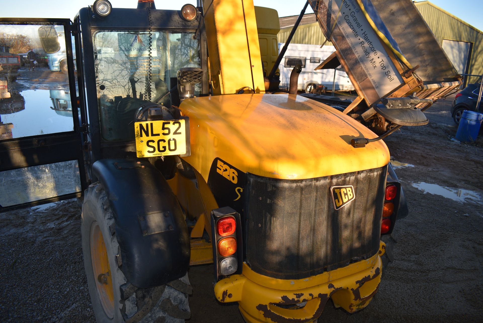 *JCB NL52 SGO Telehandler with Loading Bucket and Fork Attachments, 9468 Hours, PIN: 0284031 - Image 11 of 14