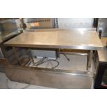 Stainless Steel Preparation Table 150x65cm x 80cm