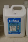*5L of Evans Hand San 70% Alcohol Base Hand Disinf