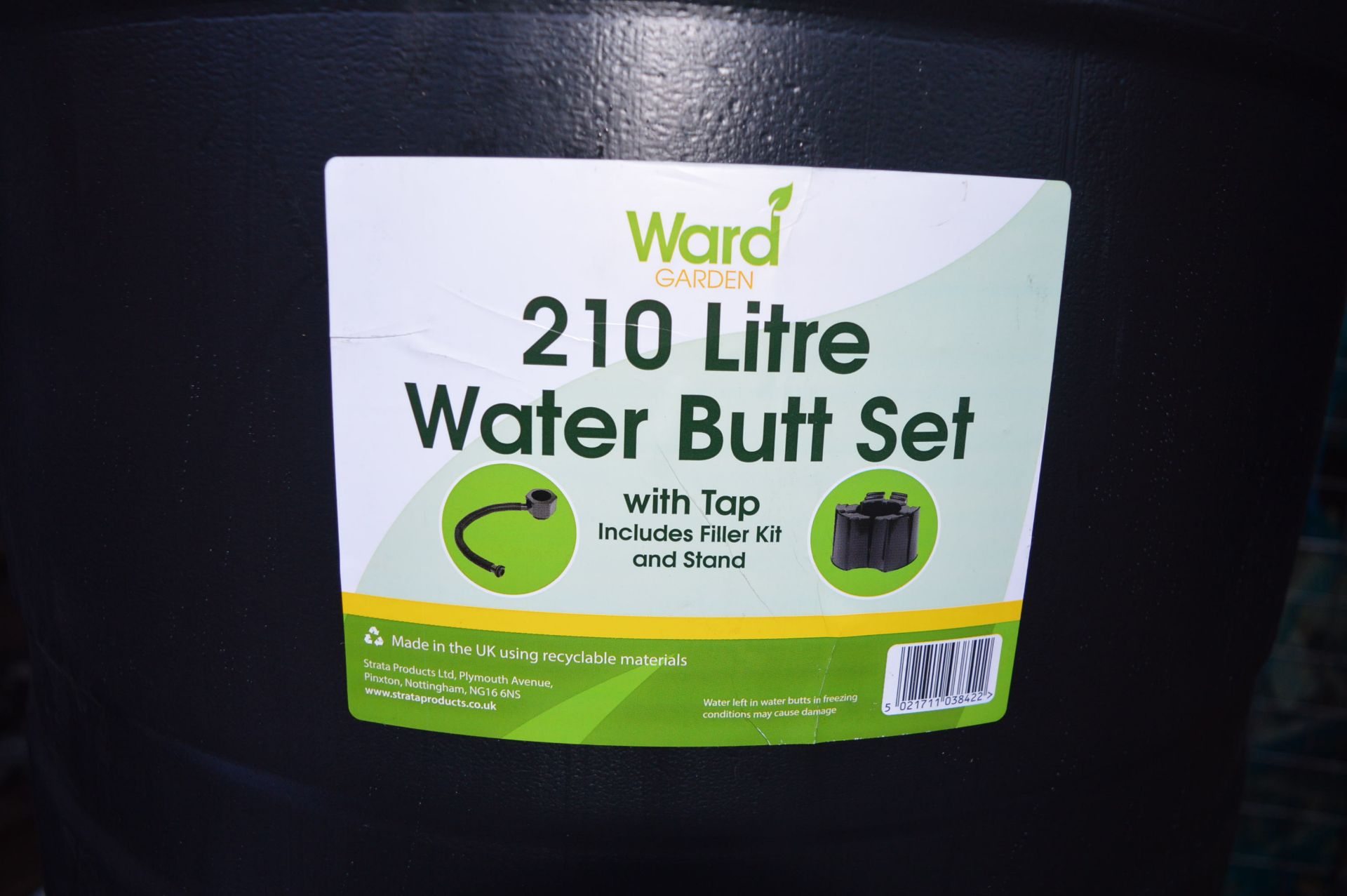 *210L Water Butt Set with Tap and Stand - Image 4 of 4