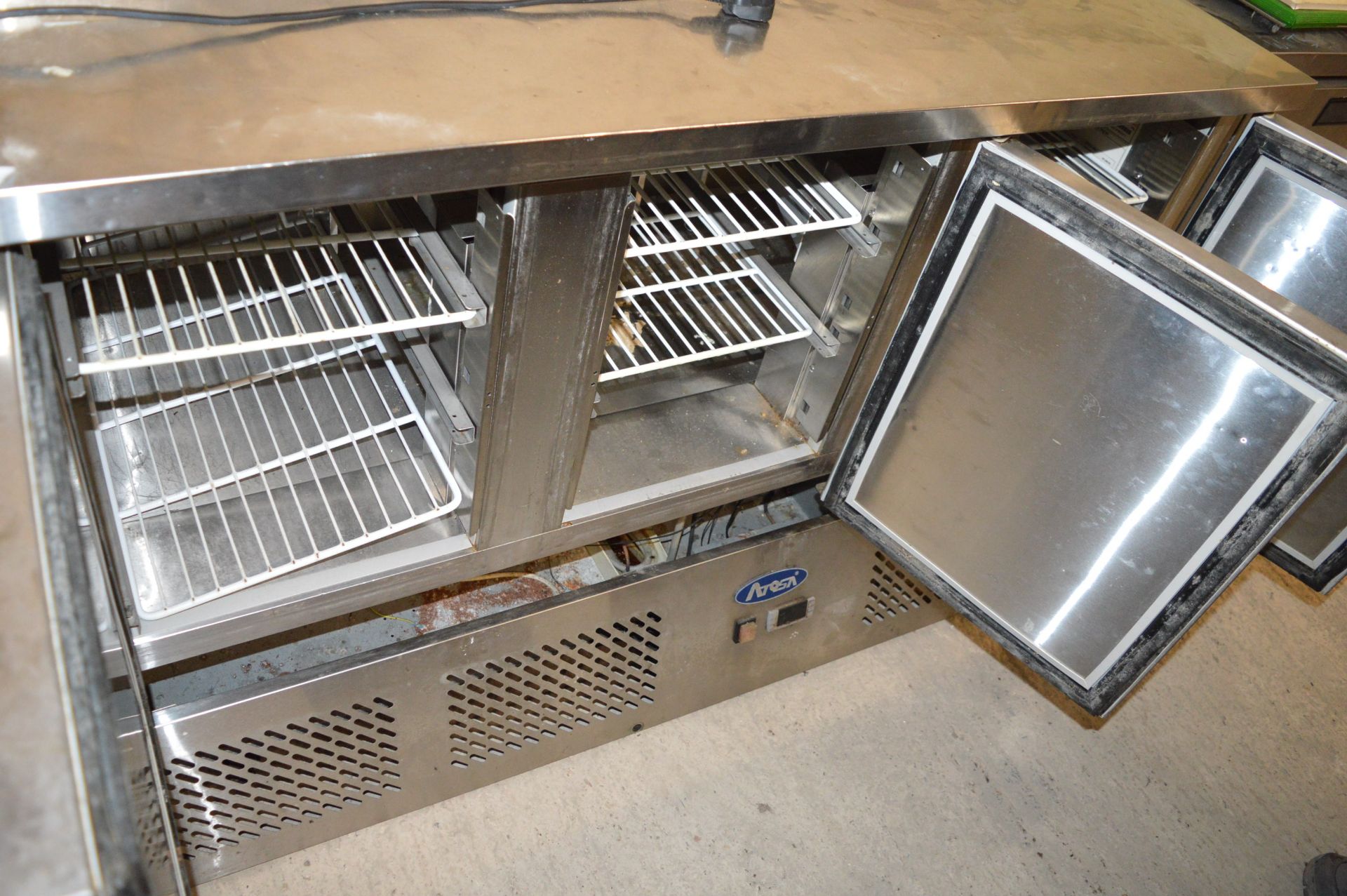 Atosa Stainless Steel Three Door Refrigerated Cabi - Image 5 of 5