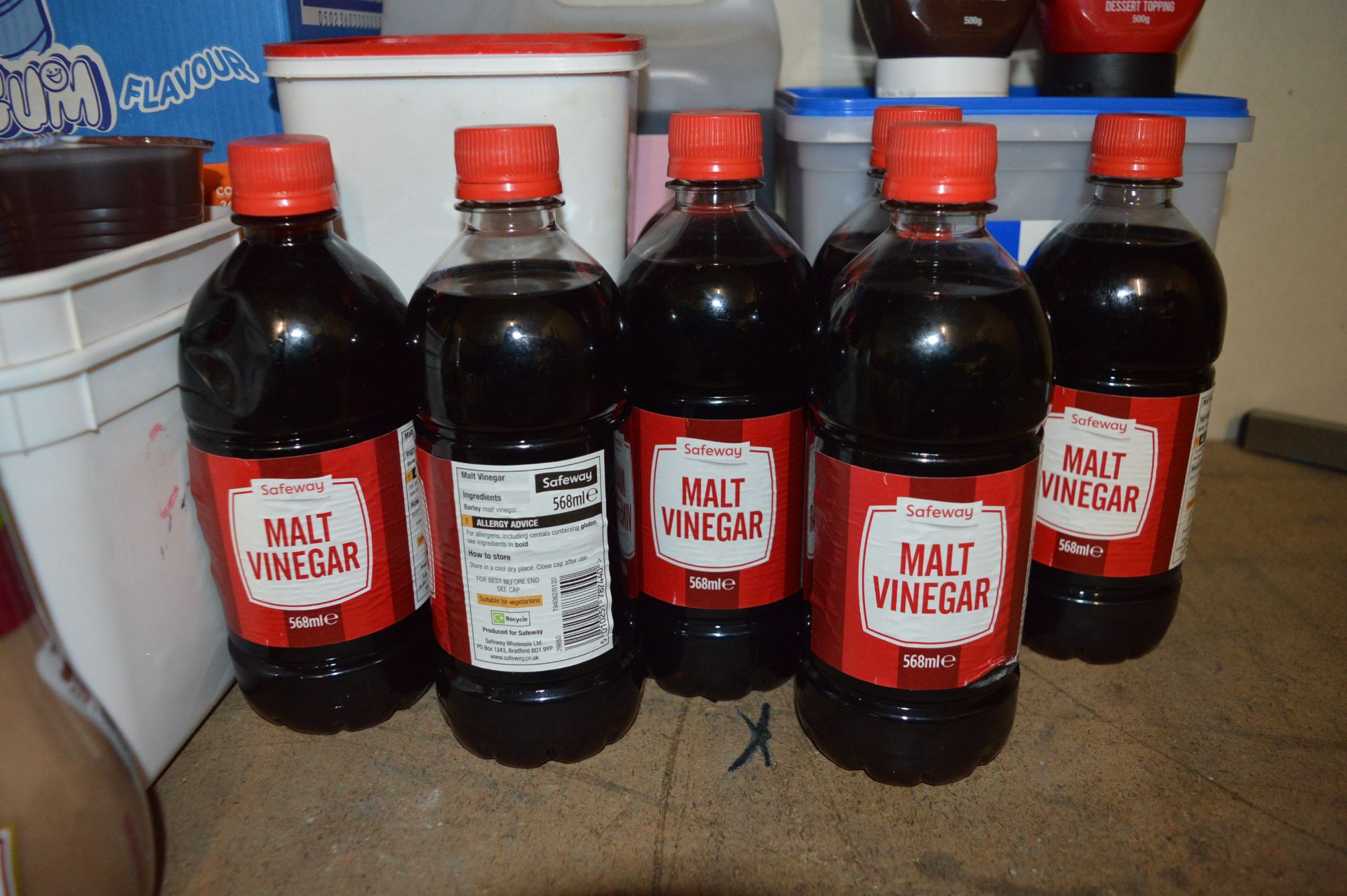 Mixed Lot Including Malt Vinegar, Cup Drinks, Tabl - Image 3 of 6