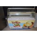 Yard Farm Ice Cream Display Chiller