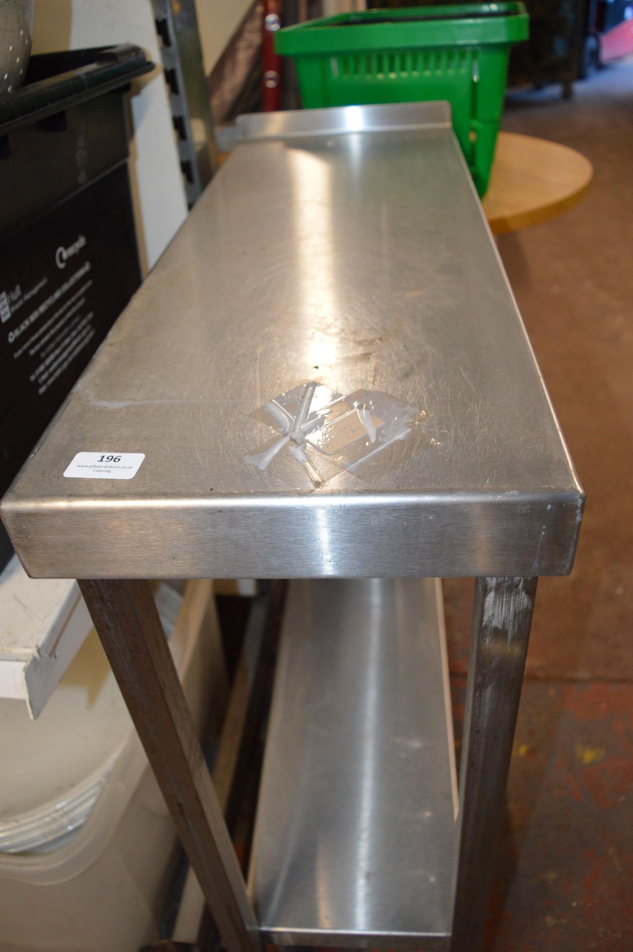 Stainless Steel Preparation Table with Undershelf - Image 2 of 2