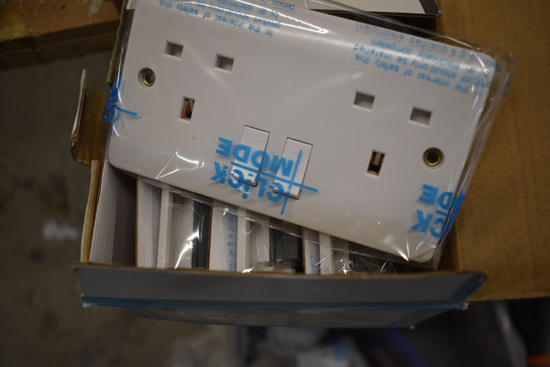 *Assorted Cavity Boxes, Two Gang Double Pole Socket Switches, etc. - Image 2 of 2