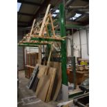 *Timber Racking 11.5ft tall x 8ft wide x 3.5ft deep Comprising Three Uprights and Six Beams (