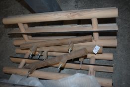 *Timber Stainless Steel Sauna Handles