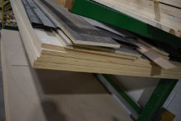 *Contents of Shelf to Include Six 125x250cm Plyboards plus Offcuts