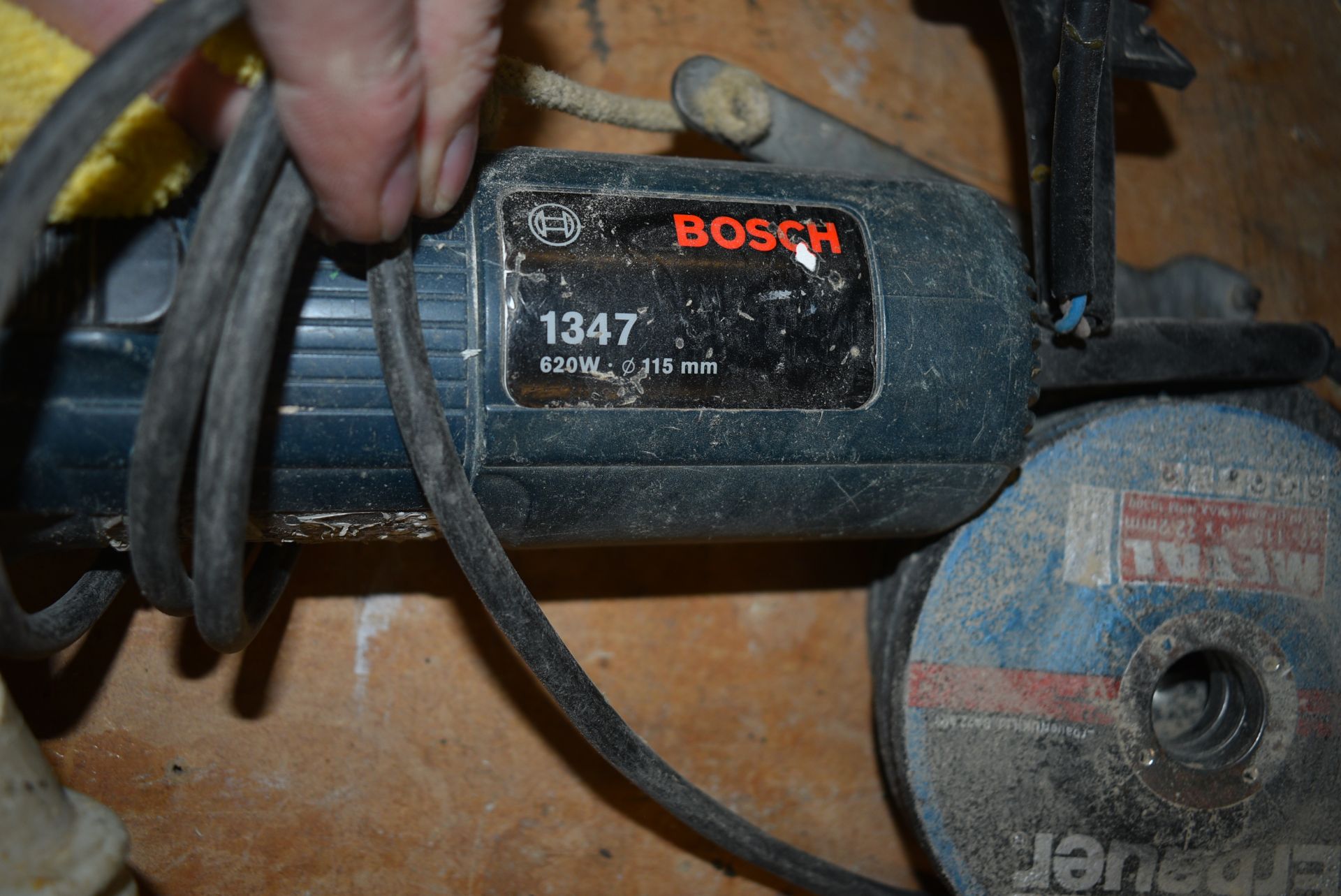 *Bosch 1347 110v 4.5” Grinder with Cutting Discs - Image 2 of 2