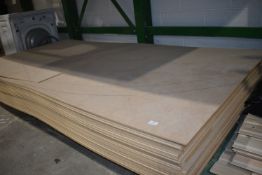 *Contents of Shelf to Include ~38 8ft x 4ft 6mm MDF Boards