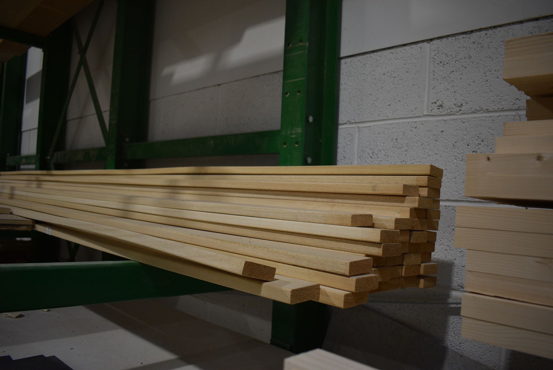 *Contents of Shelf to Include ~30 3.5m Lengths of Wood 70x20mm, etc. - Image 2 of 5