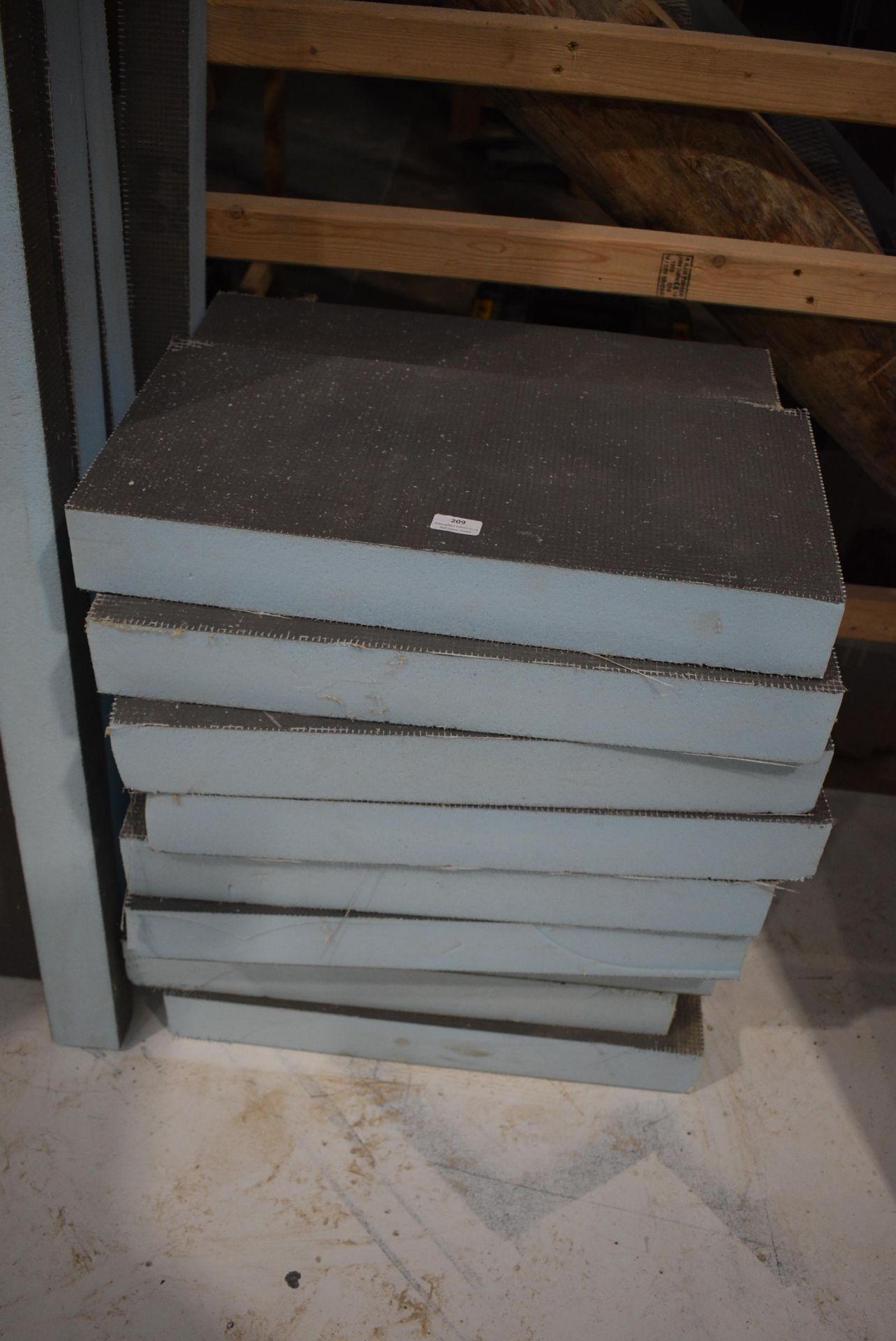 *Nine 23.5”x12” Cut Sections of 3” Insulation Panel plus ~6ft x 8” Sections - Image 2 of 6
