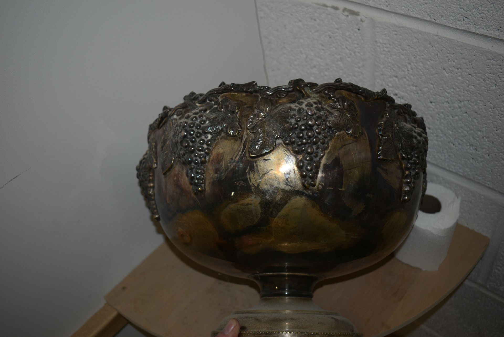 *Silver Plated Punch Bowl