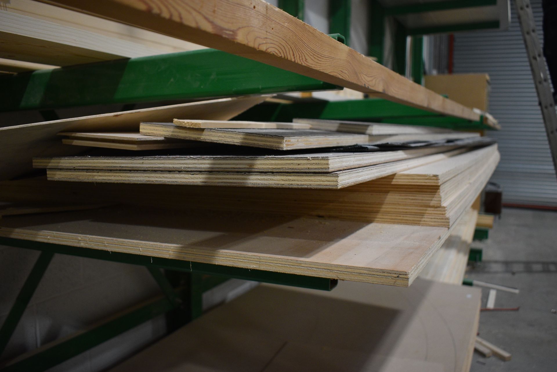 *Contents of Shelf to Include Six 125x250cm Plyboards plus Offcuts - Image 4 of 4