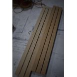 *5ft x 9” and 5.5ft x 9” Wood Sections