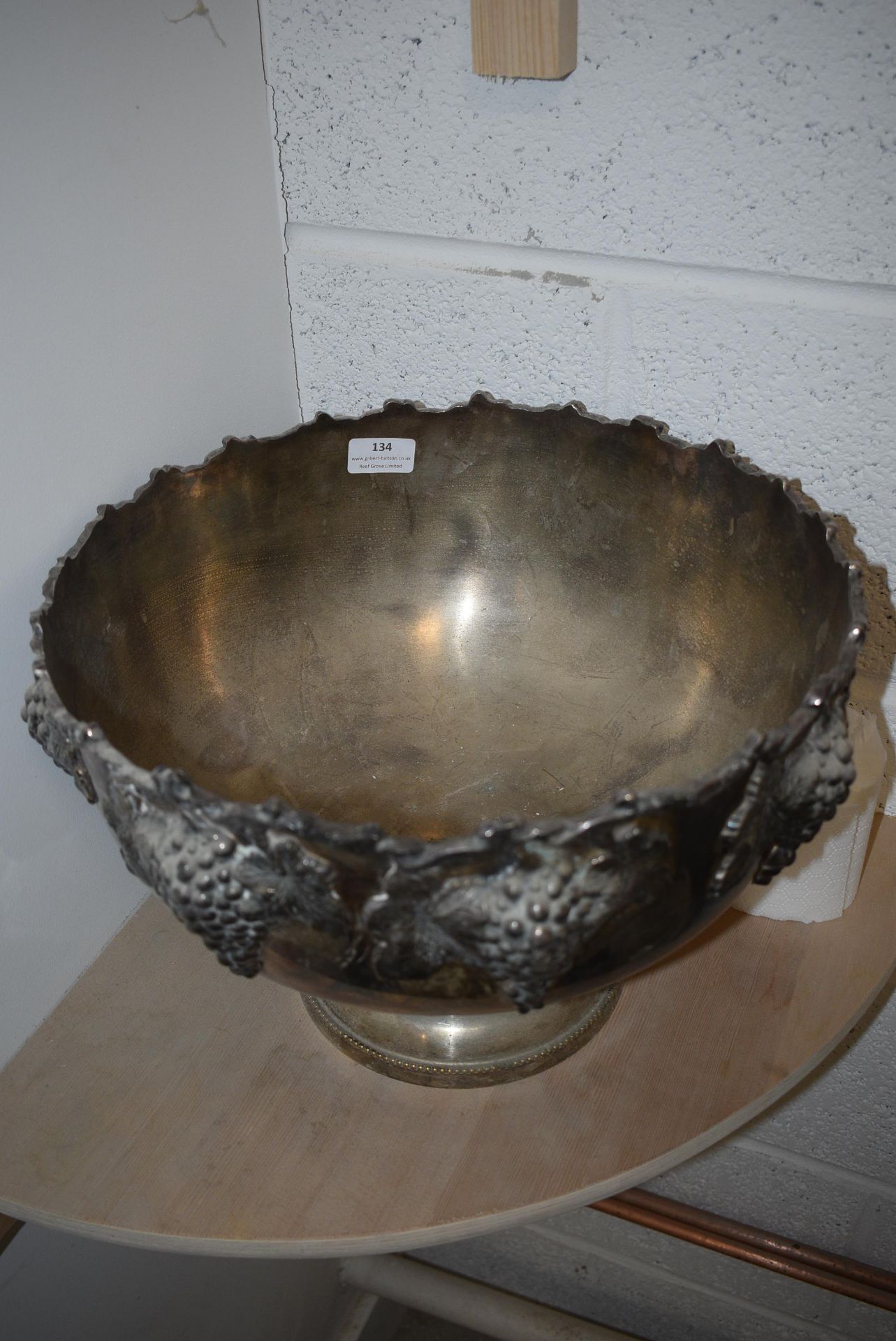 *Silver Plated Punch Bowl - Image 2 of 3