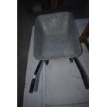 *Builders Galvanised Wheelbarrow with Solid Wheel