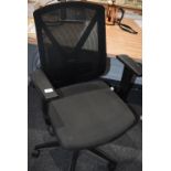 *Black Swivel Office Chair