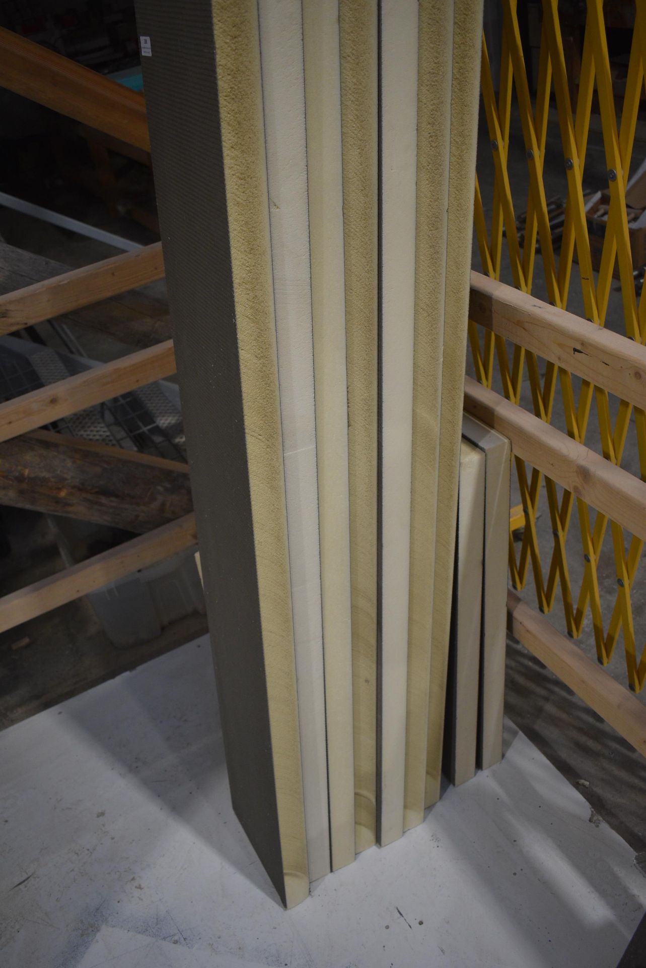 *Seven 10” x 95” Strips of ~2” Insulation Panel - Image 4 of 4