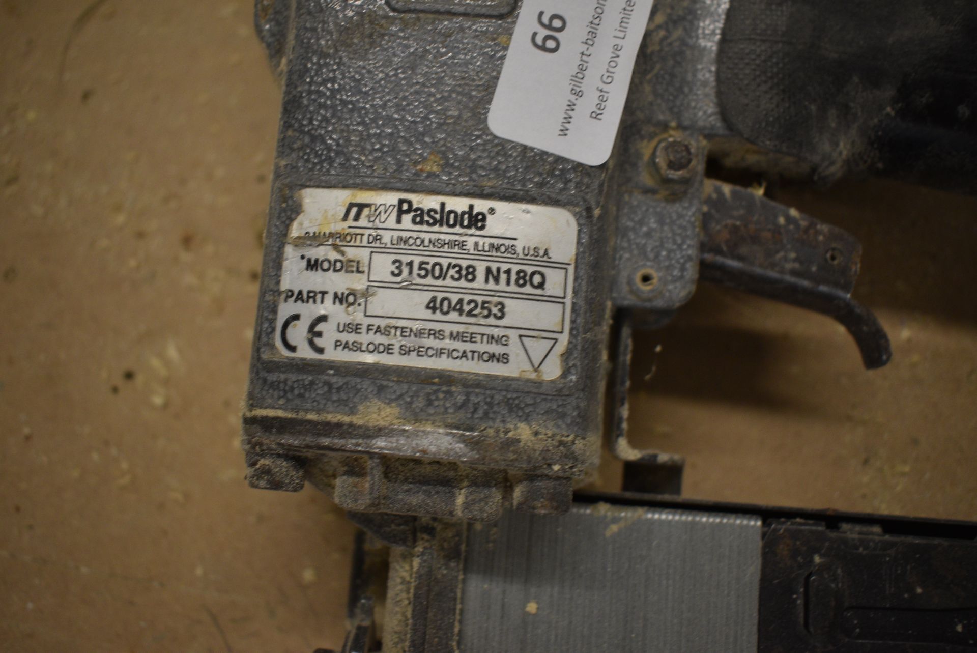 *Paslode 3510/38N18Q Pneumatic Stapler - Image 3 of 3