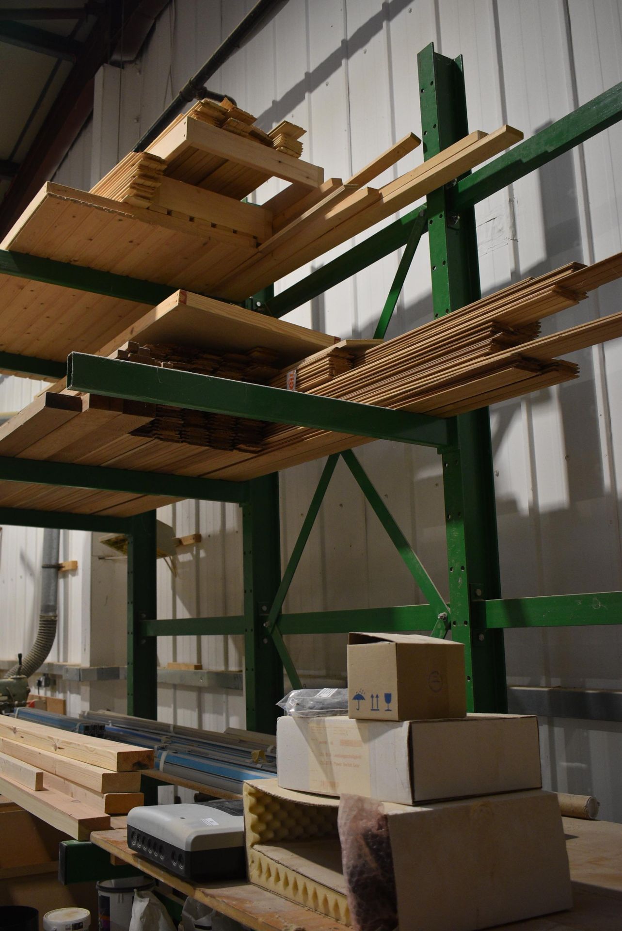 *Timber Racking 11.5ft tall x 12ft wide x 3.5ft deep Comprising Four Upright and Nine Beams ( - Image 3 of 3