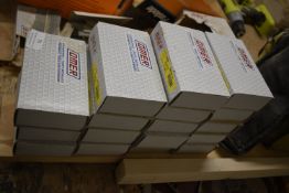 *Seventeen Boxes of Omer Galvanised Brads 14