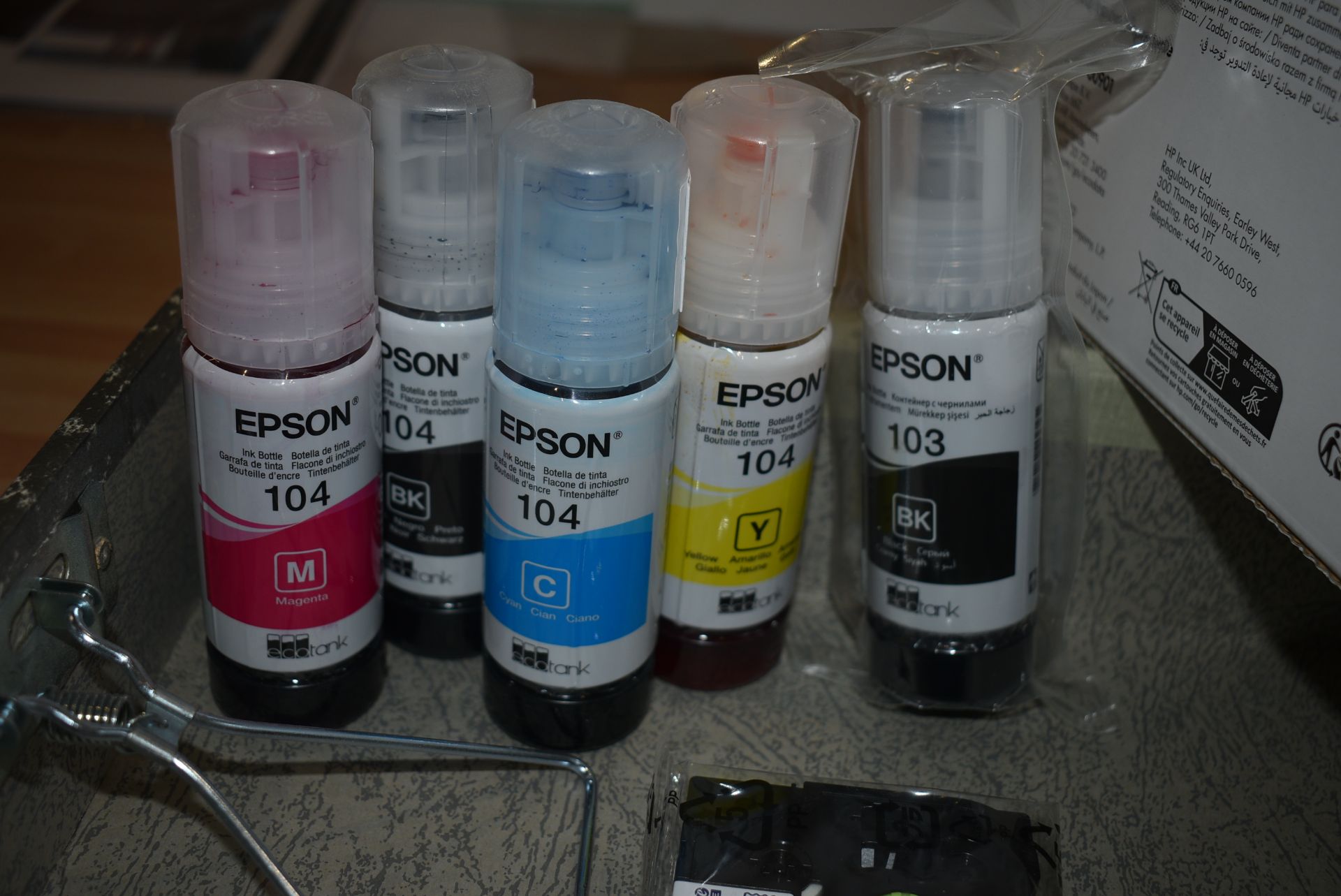 *Epson Printer Ink, and a HP Printer Cartridge - Image 2 of 4