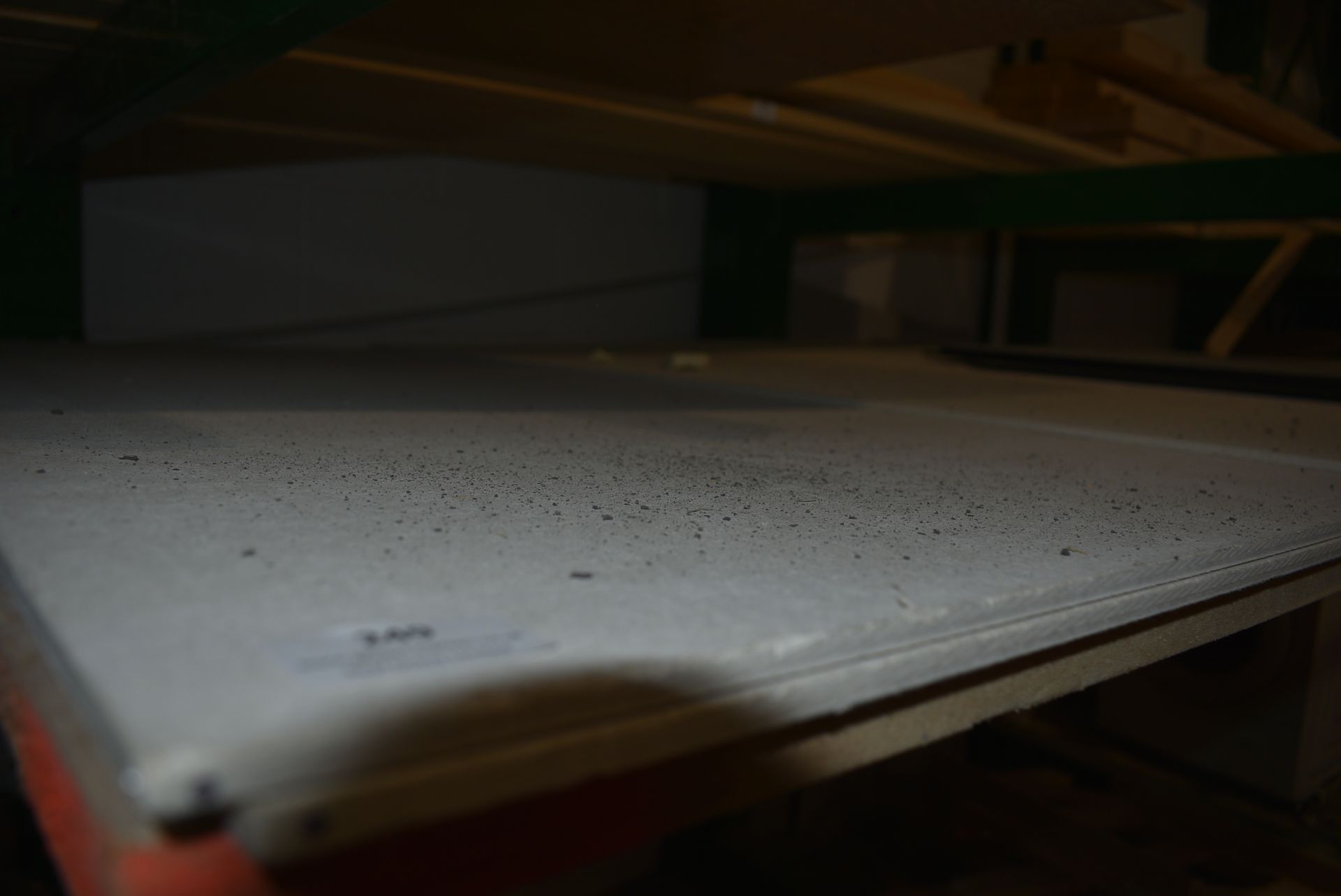 *Contents of Shelf to Include Two Fire Retardant Master Boards 4x8ft x 5mm, plus Offcuts - Image 4 of 4