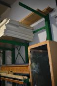*Timber Racking 11.5ft tall x 12ft wide x 3.5ft deep Comprising Four Upright and Eleven Beams (