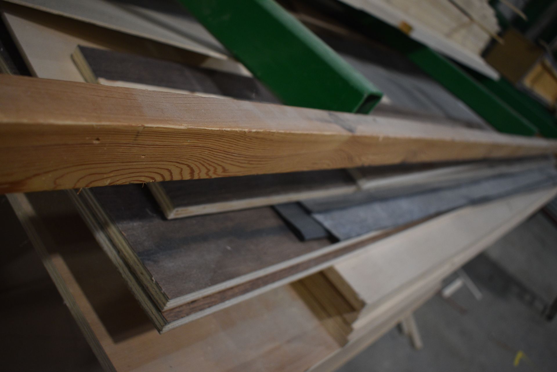 *Contents of Shelf to Include Six 125x250cm Plyboards plus Offcuts - Image 3 of 4