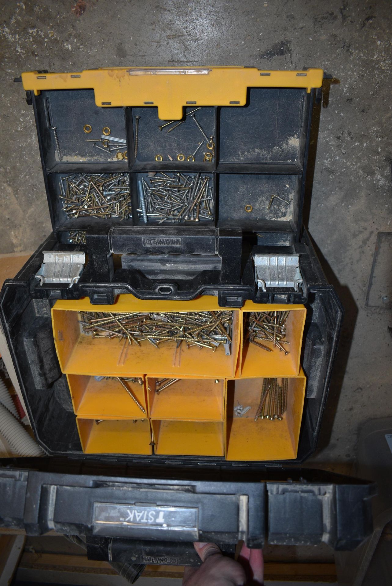 *Dewalt Toolbox Containing Assorted Screws and Fixings - Image 2 of 2