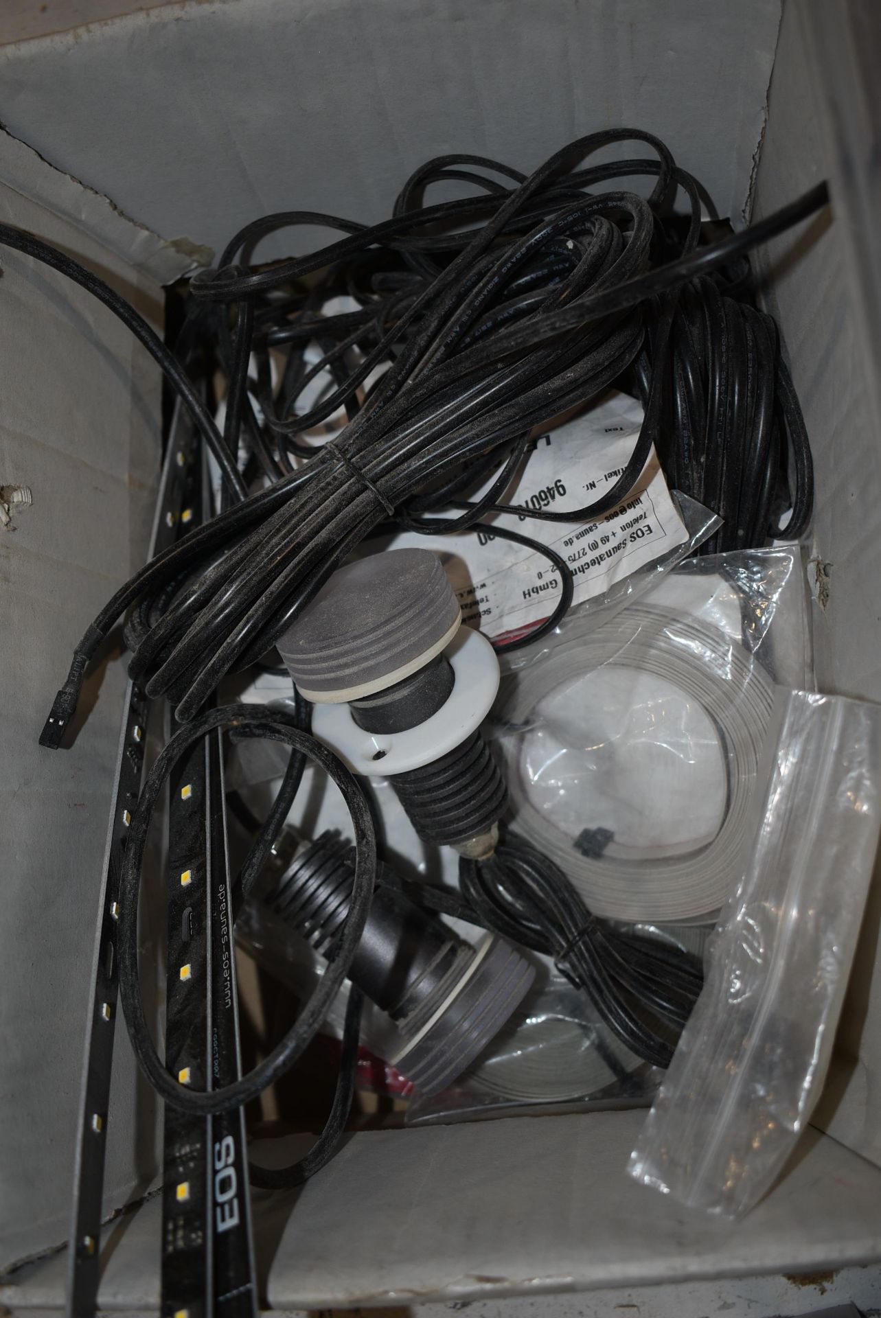 *Box Containing LED Strips, Sensors, and New Invertors, etc. - Image 5 of 6
