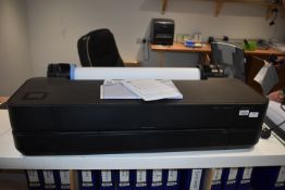 *HP DesignJet T230 Large Format Plotter Printer on Stand