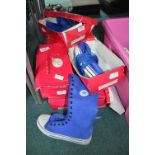 Seven Pairs of Kid's Baseball Boots (mixed sizes)