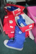 Seven Pairs of Kid's Baseball Boots (mixed sizes)
