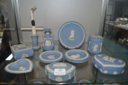 10+pcs of Wedgwood Blue & White Jasperware