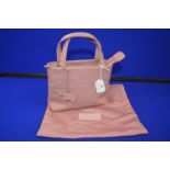 Radley Pink Leather Handbag