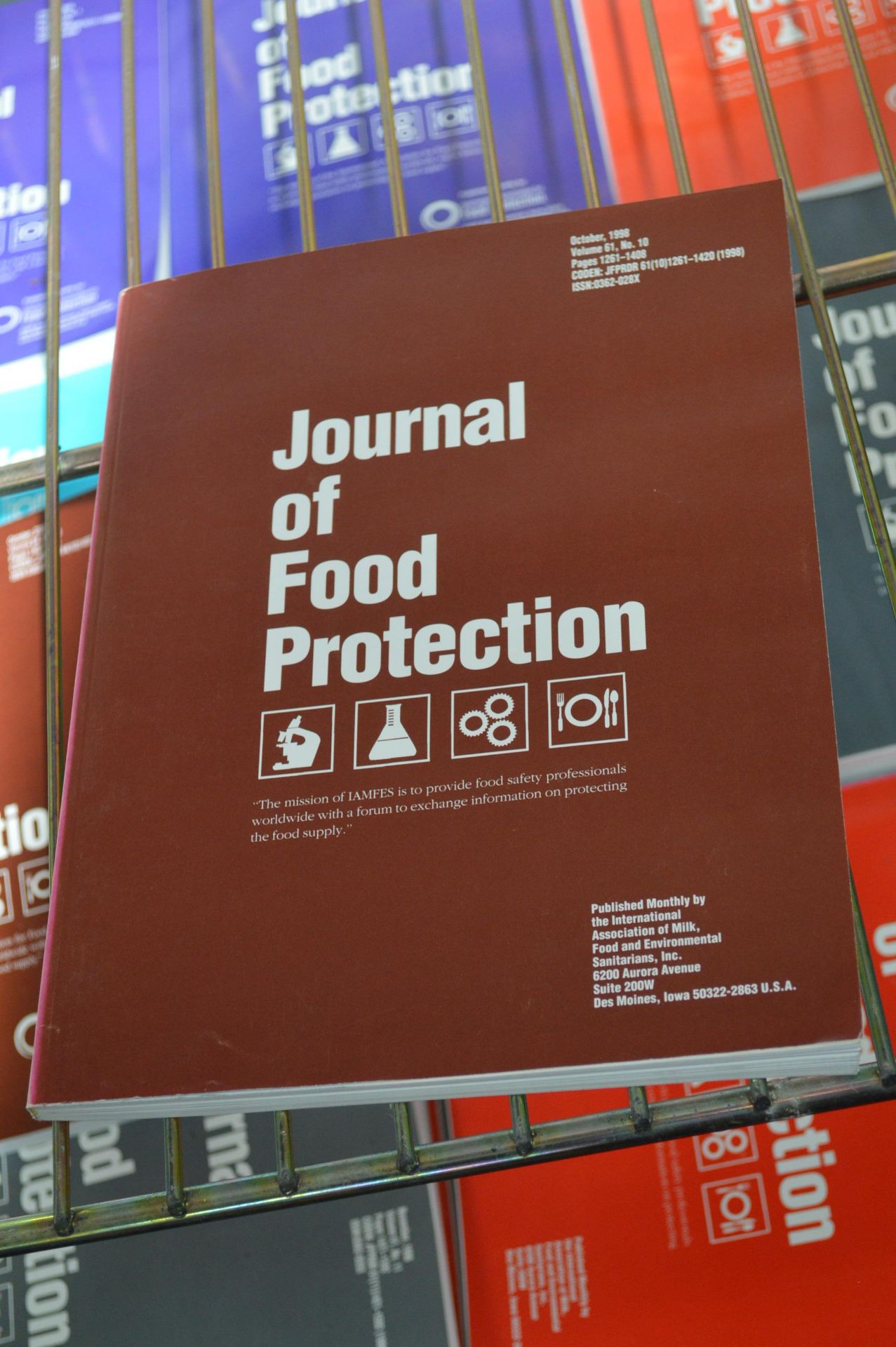 *Quantity of The Journal of Food Protection Manual - Image 2 of 2