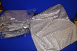 *Ten Cushion Covers in Metallic Dusky Pink 45x45cm