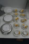 Royal Worcester Cello Platinum Dishes plus Wedgwoo