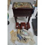 Two Sewing Boxes etc.