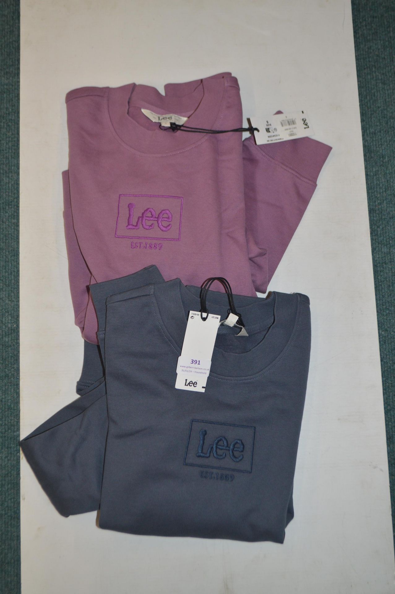 *Two Lee Sweatshirts Size: S