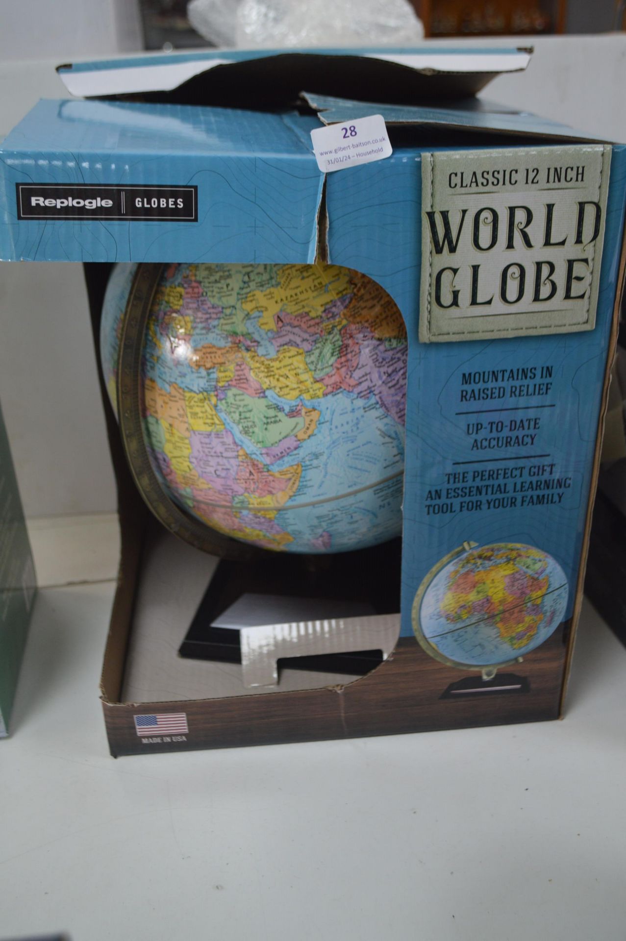 *12" World Globe