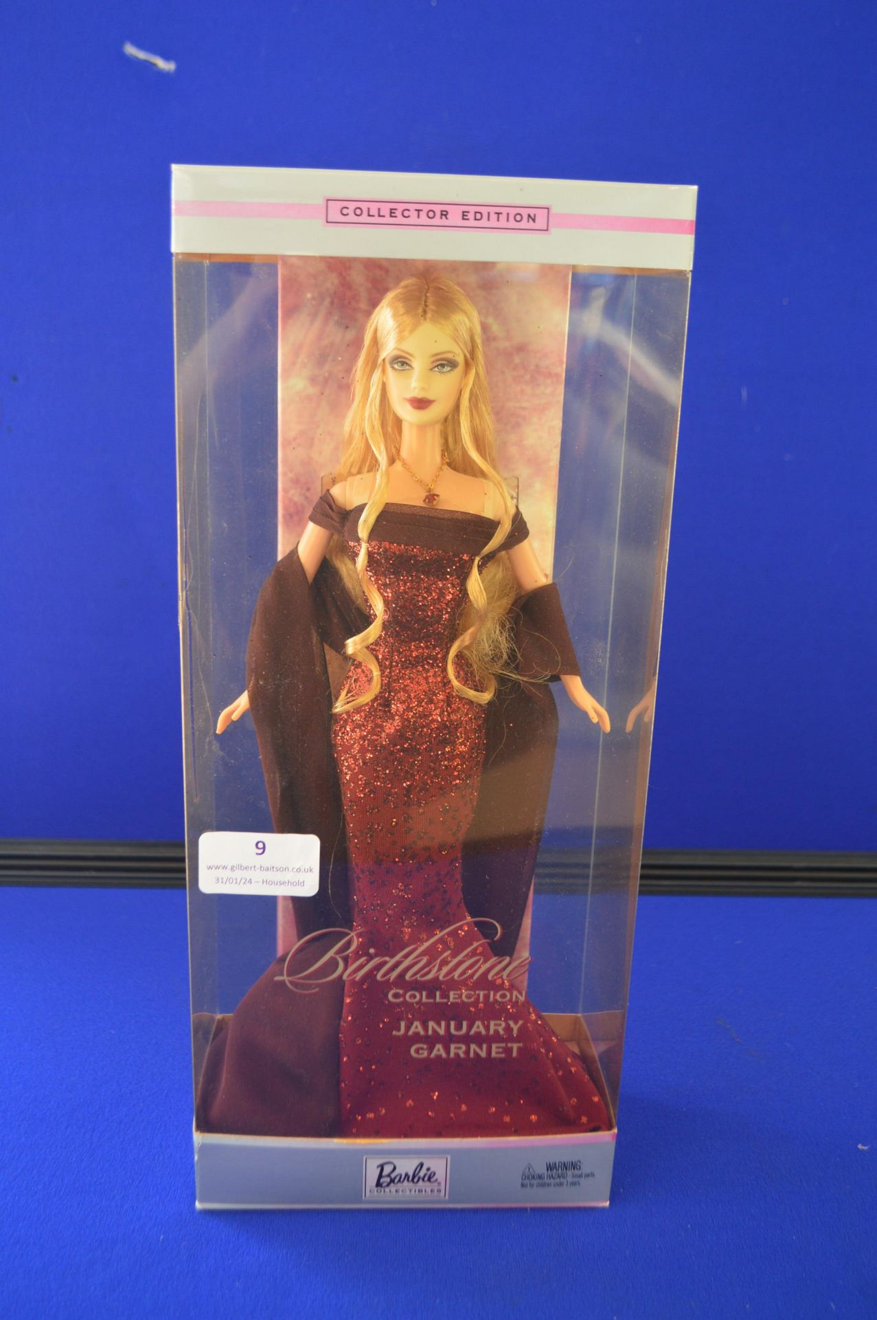 Barbie Birth Stone Collection January Garnet Doll
