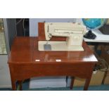 Singer Electric Sewing Machine and Table